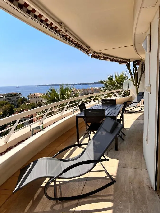 Vue Mer Panoramique, Terrasse, 2 Chambres 칸느
