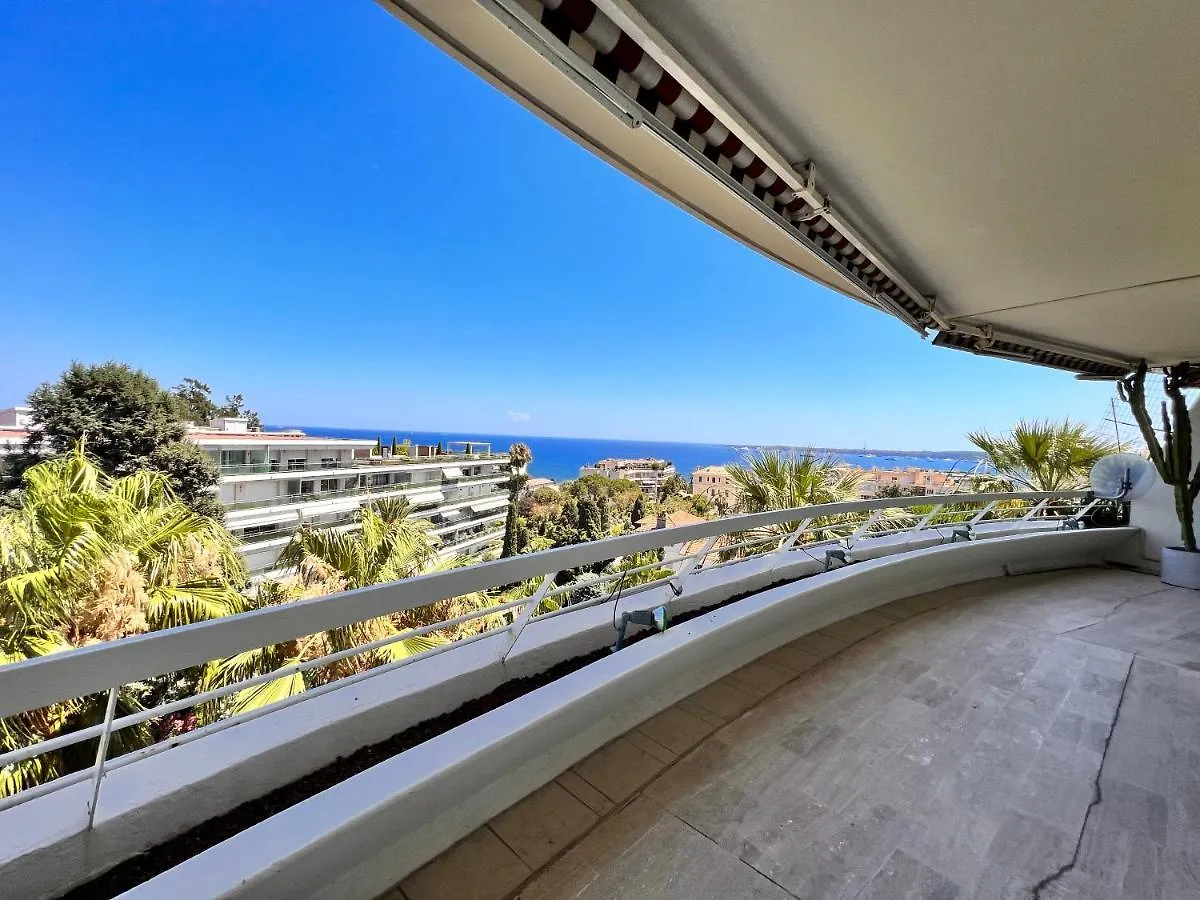 Vue Mer Panoramique, Terrasse, 2 Chambres Cannes 0*,  France
