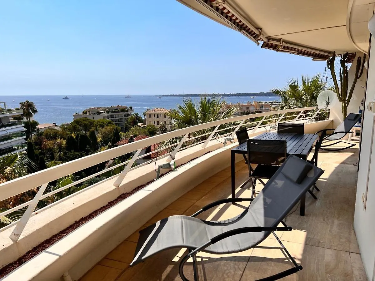 Vue Mer Panoramique, Terrasse, 2 Chambres Cannes